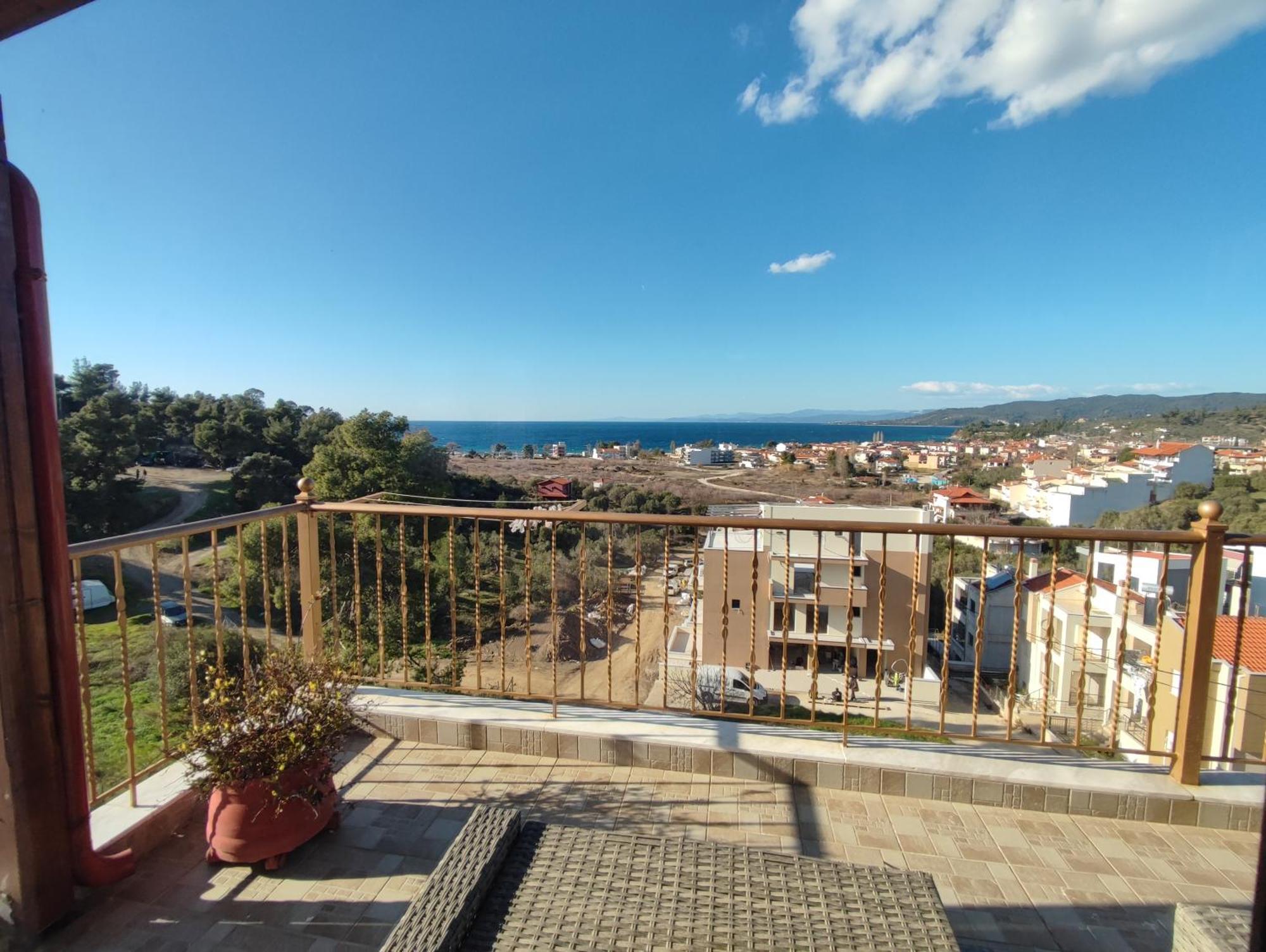 Theasis Luxury Panoramic Penthouse Daire Neos Marmaras Dış mekan fotoğraf